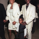 Whitney Houston, Bobby Brown and Bobbi Kristina Brown in 1998 (Lucy Nicholson/AFP/Getty Images)